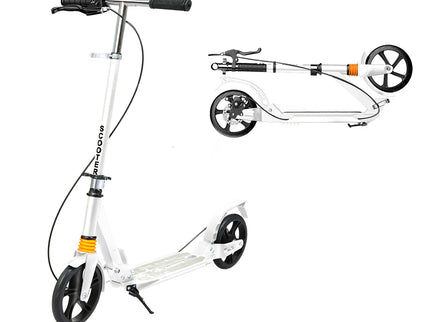 MONVELO Adult Commuter Foldable Scooter White-1954802392407085056