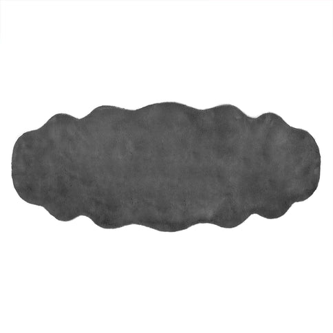 Marlow Floor Rug Area Rugs Cloud Fluffy 60X160cm Grey-1910113065987346432