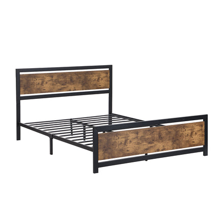 Levede Metal Bed Frame Mattress Base Double-1975420520677642240