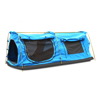 Mountview King Single Swag Camping Swags Blue-1973193759709597696