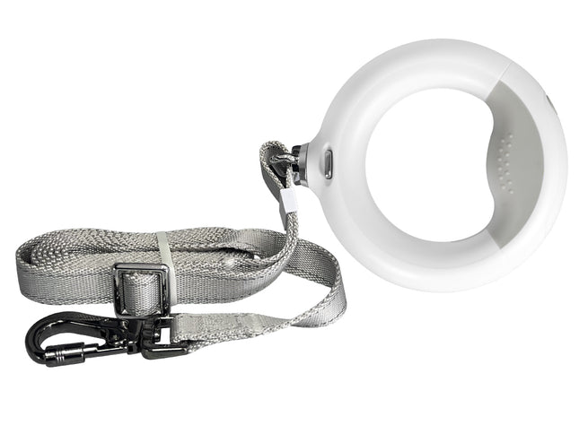 PaWz LED Dog Leash Lead Walking Rope White-1864184546812104704
