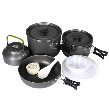 Toque 16Pcs Camping Cookware Set Outdoor-1973194050815266816