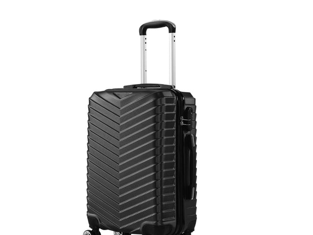 Slimbridge 24" Luggage Suitcase Travel Black 24 inch-1864184358164893696