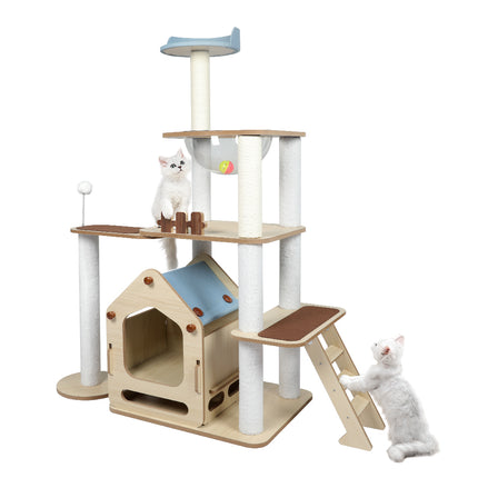PaWz Cat Tree Scratching Post Scratcher-1973193674019966976