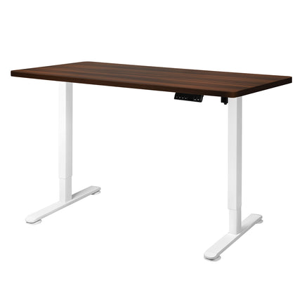 Levede Motorised Standing Desk Adjustable 140cm Walnut 1000x 1MM-1975420506966462464