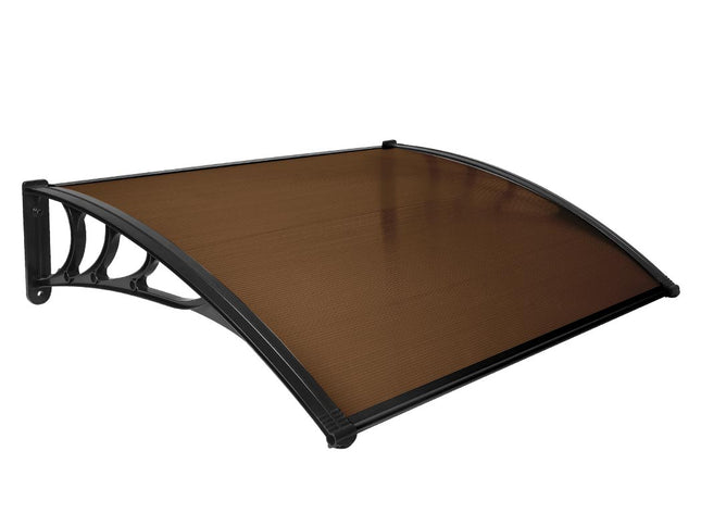 Mountview Window Door Awning Outdoor 1M X 1.2M Brown 1x1.2M-1864184443481231360