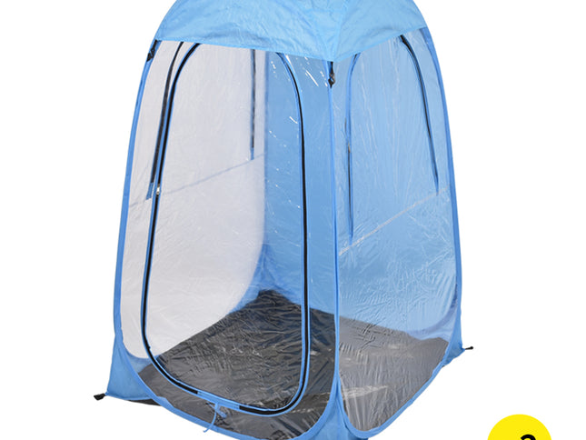 2x Mountview Pop Up Tent Camping Weather Blue-1864184679763152896