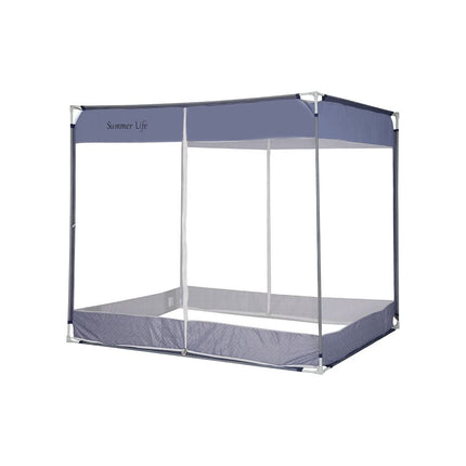 Dreamz Mosquito Bed Nets Foldable Canopy Square Blue-1954802841113726976