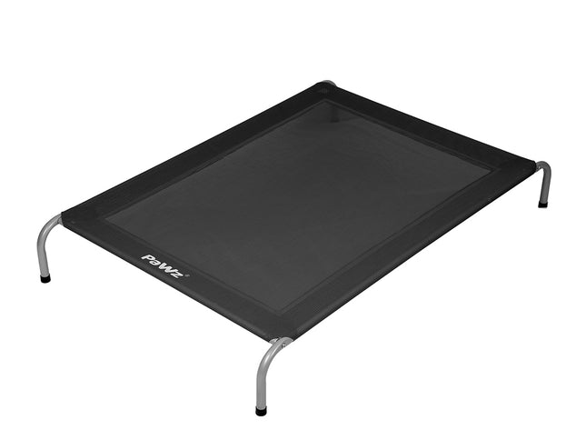 PaWz Elevated Trampoline Pet Bed Dog XL Black X-Large-1886651030574338048