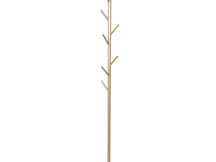 Levede Coat Rack Hat Clothes Stand Hanger Gold-1942353103588298752