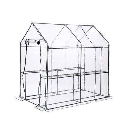 Levede 2 Tier Walk In Greenhouse Garden-1973193775102693376