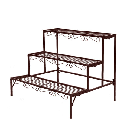Levede Plant Stand 3 Tier Rectangle-1973193769838841856