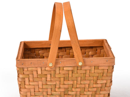 Picnic Basket Baskets Outdoor Deluxe-1864183150641549312