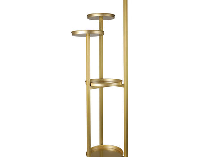 Levede Plant Stand Outdoor Indoor Flower Gold Large-1864184712449363968