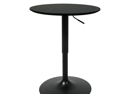 Levede Bar Table Swivel Gas Lift Counter Black-1910113294966984704