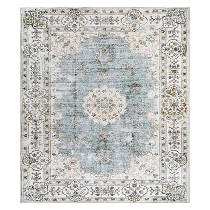 Marlow Floor Rug Short Pile Washable Vintage Carpet Soft Plush Non Slip 200x230-1975420390847156224