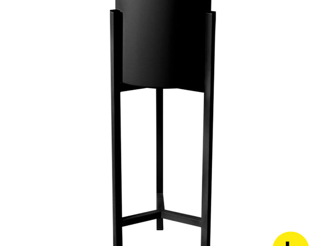 Levede Plant Stand Garden Planter Metal Black Large-1864184715309879296