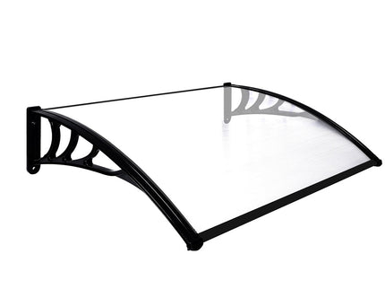 Mountview Window Door Awning Outdoor 1M X 1.2M Transparent 1x1.2M-1864184443309264896