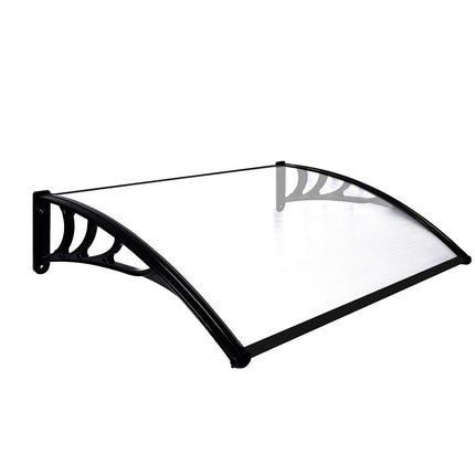 Mountview Window Door Awning Outdoor 1M X 1.2M Transparent 1x1.2M-1864184443309264896