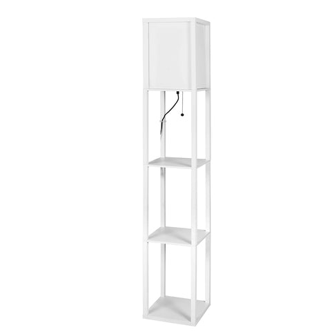 EMITTO Floor Lamp Storage Shelf LED White-1864184394265268224