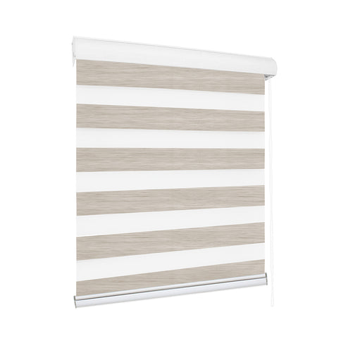 Marlow Blackout Zebra Roller Blind Curtains 120x210 Beige-1910113277581594624