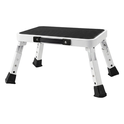 Levede Folding Aluminium Step Stool 150kg 3 Height Adjustable Portable Multi-Use-2050059014036918272