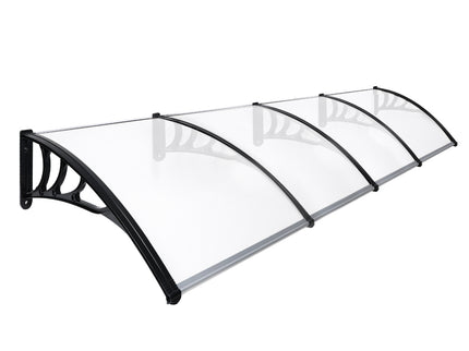 Mountview Window Door Awning Outdoor 1M X 4M Transparent 1x4M-1864184444194263040