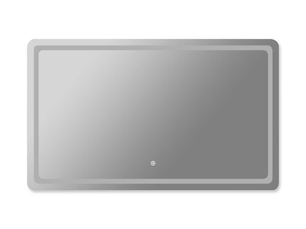 EMITTO LED Wall Mirror Anti-fog Bathroom 100x70cm 70x100-1910112985871945728