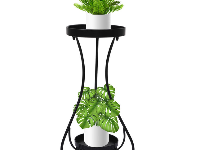 Levede Plant Stand 2 Tiers Outdoor Indoor Medium-1864184720317878272