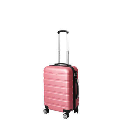 Slimbridge 20" Carry On Luggage Case Rose Gold 20 inch-1973193939502632960