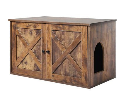 PaWz Enclosed Cat Litter Cabinet Box-1864184531830050816