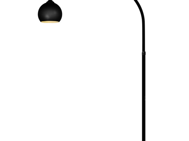 EMITTO Modern LED Floor Lamp Stand Reading Black-1864184380935770112