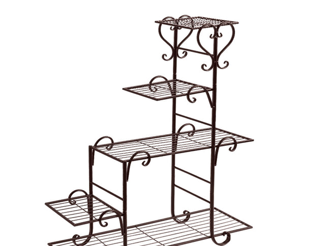 Levede Plant Stand Outdoor Indoor Metal Bronze-1894516827141312512