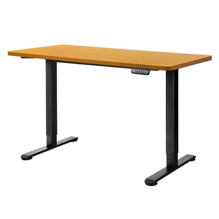 Levede Motorised Standing Desk Adjustable 120cm Natural 800x 1.5MM-1954803015869403136