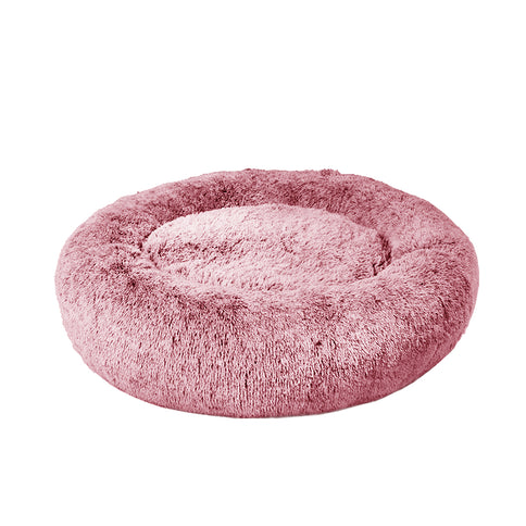 PaWz Pet Bed Memory Foam Dog Donut Pink Medium-1864184559785086976