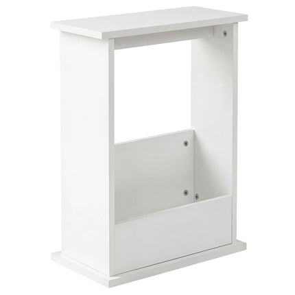 Levede Narrow End Table Modern Office Side Table Magazine Rack Bedside Storage-2061251866033000448
