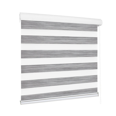 Marlow Blackout Zebra Roller Blind Curtains 210x210 Grey-1910113278365929472