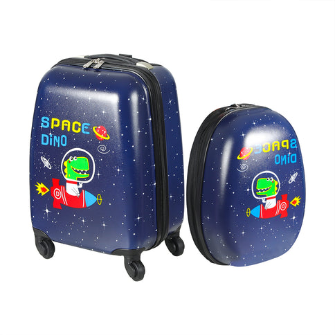 BoPeep 16''13'' 2PCS Kids Luggage Set Space Dino-1910113157435756544