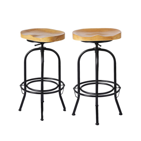 Levede 1xIndustrial Bar Stool Kitchen-1919892920907993088