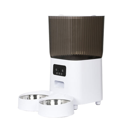 PaWz 5L Auto Pet Feeder Automatic Camera Wi-Fi White-1973193690939789312