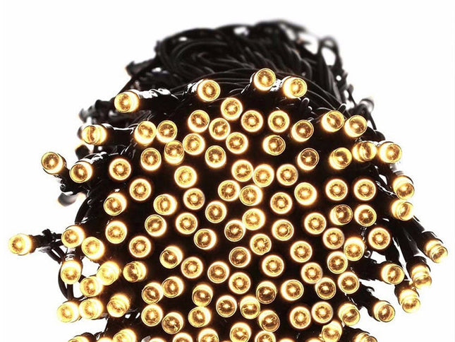 15M Solar Powered Fairy String Lights-1864184474514886656