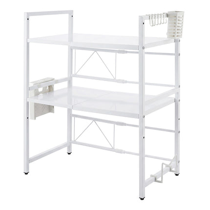 Toque Microwave Shelf 3 Tier Adjustable Oven Storage Rack Stand Holder Kitchen-2061251871296851968