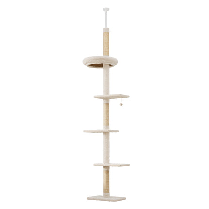 Pawz Cat Tree Tower Scratching Post Scratcher 230-275cm-2006732707702378496