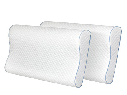 Dreamz Memory Pillow Supprt Shoulder FoamWhite Pillowcase-1910149780231819264