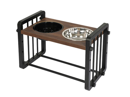 PaWz Adjustable Height Pet Feeder Elevated Medium-1864184553174863872