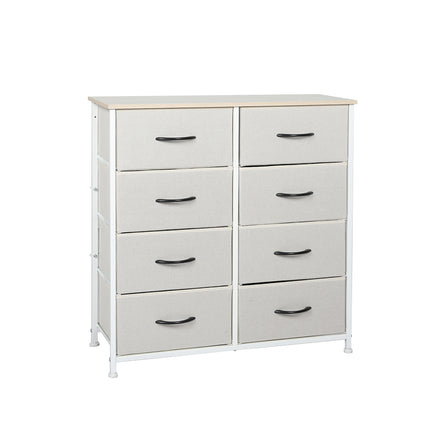Levede Storage Cabinet Tower Chest Beige-1973194072663396352