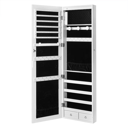 Levede Mirror Jewellery Cabinet LED-1975420469599408128