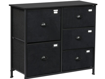Levede Chest of 5 Drawers Storage Cabinet-1917016729469456384