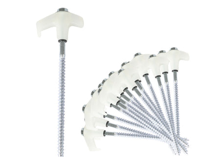Mountview 15x Tent Pegs Heavy Duty Steel-1894516817108537344