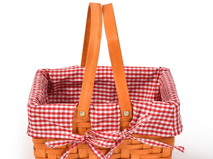 Picnic Basket Outdoor Baskets Deluxe-1864183150373113856